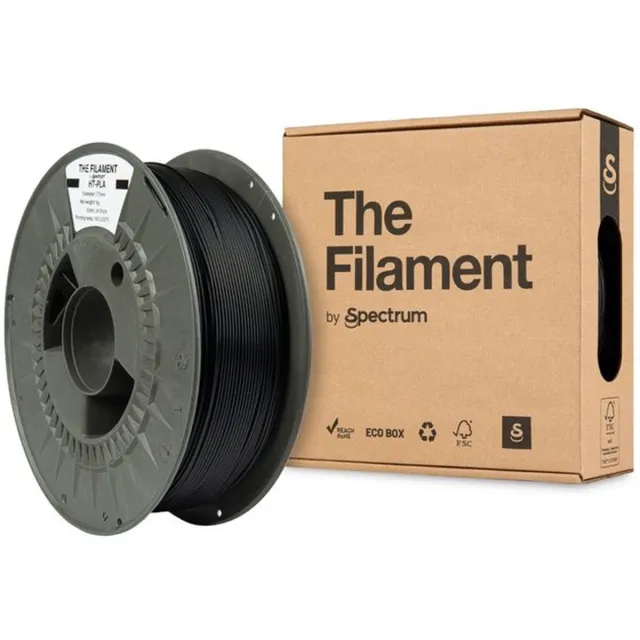 The Filament by Spectrum HT-PLA Zwart (jet Zwart) 1 kg Filament