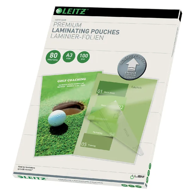 Leitz Lamineerhoes Leitz iLAM A3 2x80micron 100 stuks