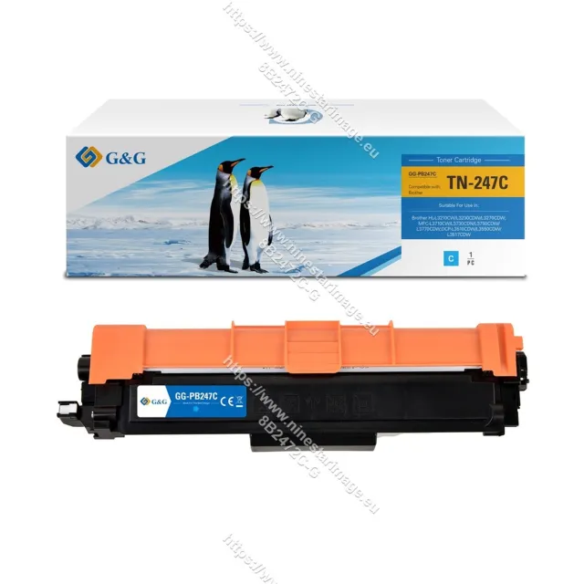G&G 16021 tonercartridge 1 stuk(s) Compatibel Cyaan