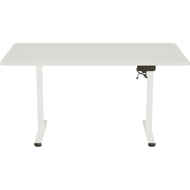 Vestland Zit-Sta Bureau Elektrisch In Hoogte Verstelbaar - Conform ARBO-norm - Geheugenfunctie - 140 x 80 CM - Wit