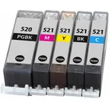 Canon Huismerk Canon PGI-520/CLI-521 Inktcartridges Multipack (2x zwart + 3 kleuren)