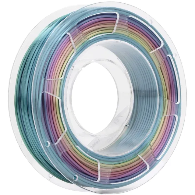 Imperatoris PLA 3D Printer Filament - Printfilament - Eenvoudig Printen - ‎346 g - Regenboogverloop Regenbogen Farbverlauf