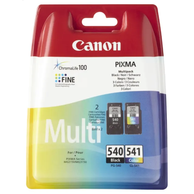 Canon PG-540/CL-541 - Inktcartridge - Zwart / Kleur Multi