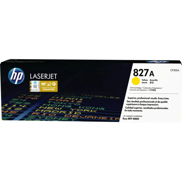 HP Original Toner HP 827A Yellow Geel