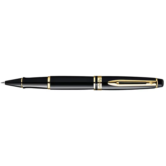 Waterman Rollerpen Waterman Expert black lacquer GT fijn