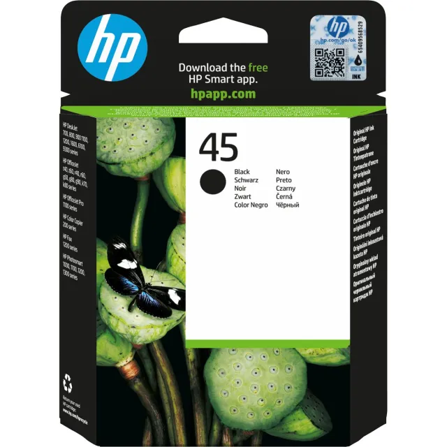 Hp 45 - Inktcartridge / Zwart