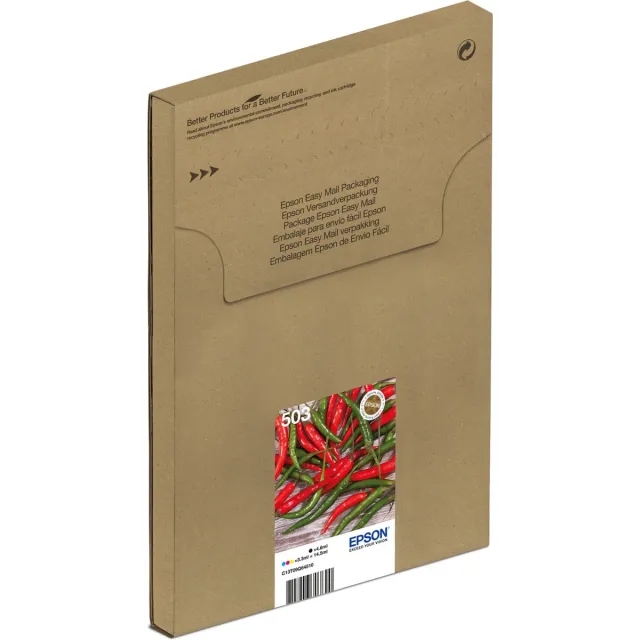 Epson 503 Chilipeper - Inktcartridge - EasyMail - Multipack - Kleur / Zwart