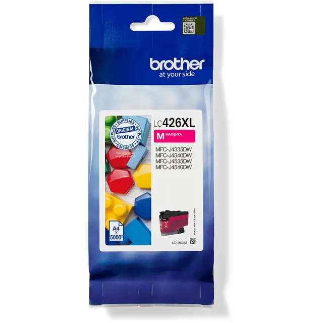Brother Inktcartridge brother lc-426xlm rood | 1 stuk | 5 stuks