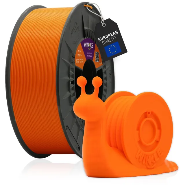 Winkle PLA HD 3D Filament - Filament voor 3D printer - Hoge Nauwkeurigheid - Oranje - Ø 1,75 mm - 1 kg