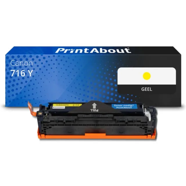 PrintAbout Huismerk Canon 716 Y Toner Geel