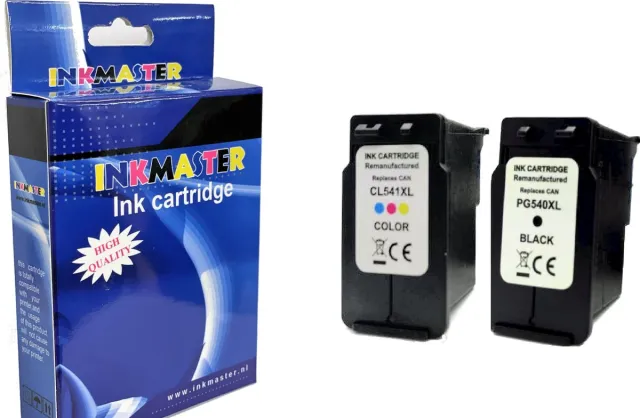 inkmaster Canon PG-540 XL / CL-541 XL - Inktcartridge multipack / Zwart & Kleur (huismerk)