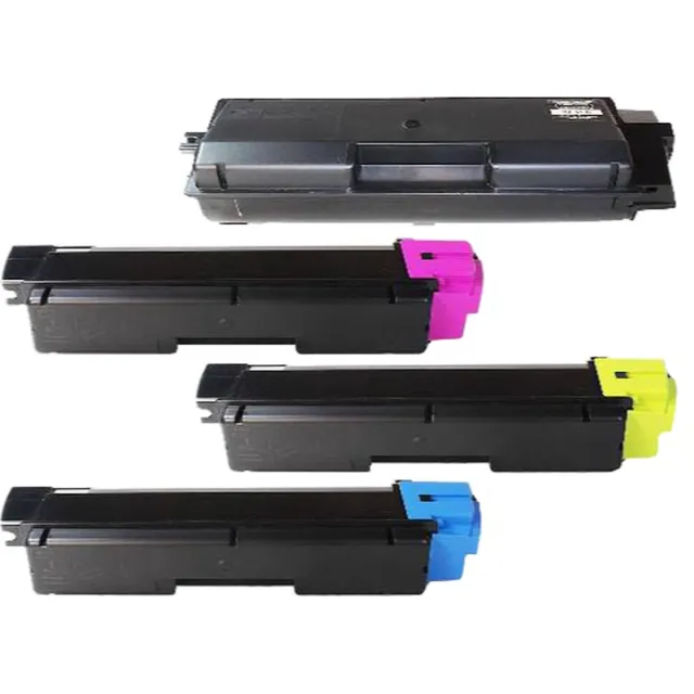 Inktkenners Toners Geschikt voor Kyocera TK 590 | Multipack van 4 stuks Geschikt voor Kyocera ECOSYS M6026cidn, ECOSYS M6526cdn, ECOSYS M6526cidn, ECOSYS P6026cdn, FS C2026, FS C2126 zwart, cyaan, magenta, geel