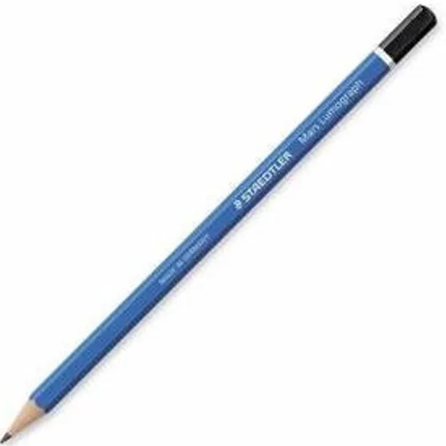 Staedtler 100-4H grafietpotlood 12 stuk(s) Blauw