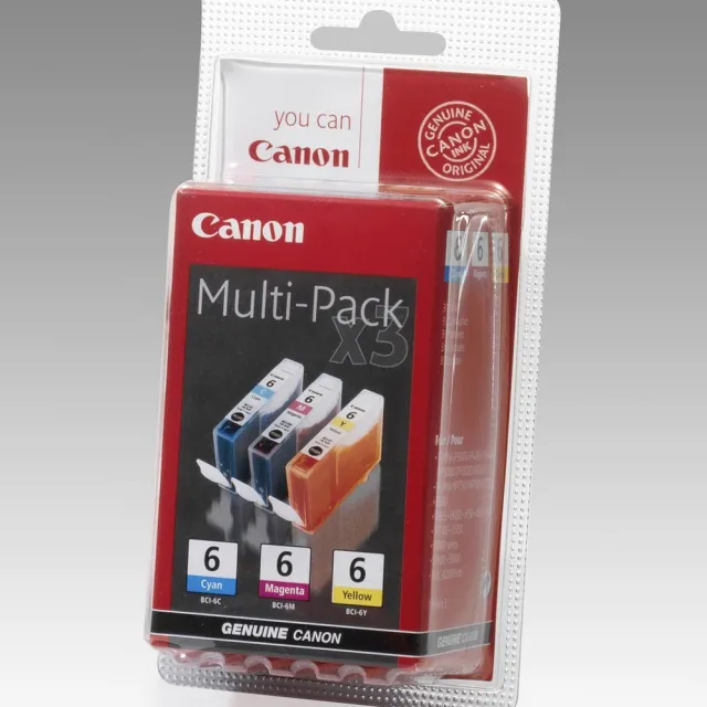 Canon BCI-6 - Inktcartridges / Cyaan / Magenta / Geel