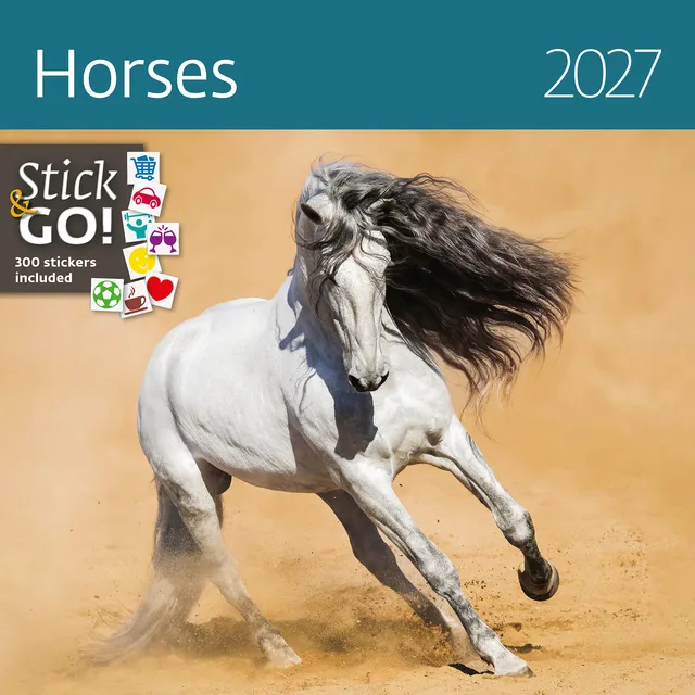 Helma 365 Kalender 2027 Helma 365 30x30cm paarden