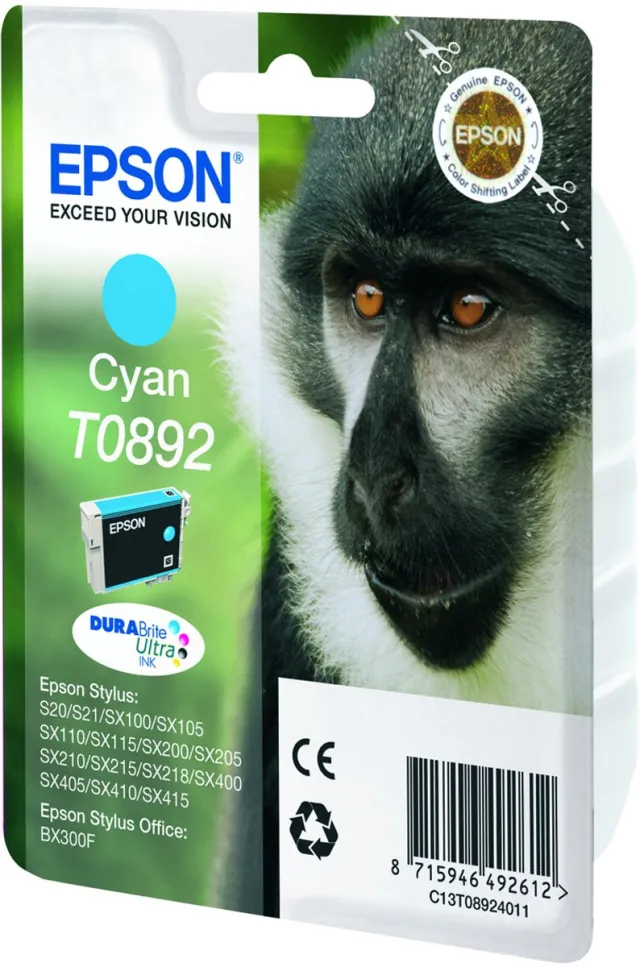 Epson T0892 - Inktcartridge / Cyaan