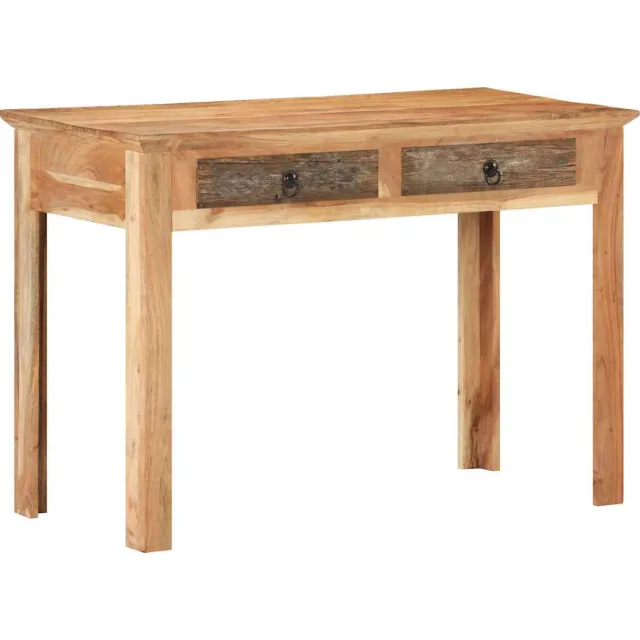 vidaXL Bureau 110x50x75 cm massief gerecycled hout Bruin
