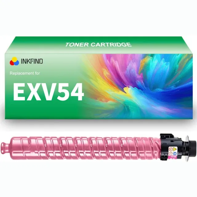 INKFIND EXV54 Magenta tonercartridge compatibel met Canon C-EXV54 EXV54 Magenta geschikt voor Canon imageRUNNER C3025i C3125i - 1-pack Magenta Magenta x 1