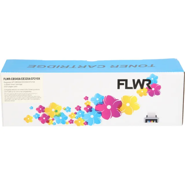 FLWR Toners / Canon 731BK / zwart / Geschikt voor Canon