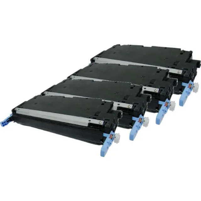 KATRIZ huismerk toner Q6470A Zwart + Q6471A Cyaan + Q6472A Geel + Q6473A Magenta (HP501/502A)| Geschikt voor HP Color LaserJet 3600 series / HP Color LaserJet 3800 series / HP Color LaserJet CP 3505 series Zwart, Cyaan, Magenta, Geel