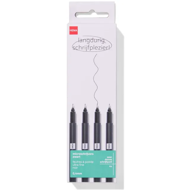 HEMA Microschrijvers - 4 stuks