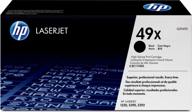 HP 49X - Tonercartridge / Zwart