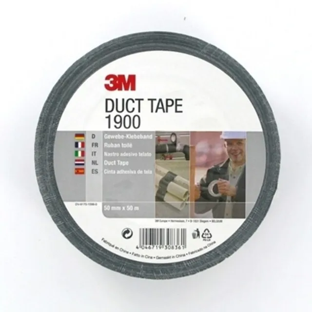 3M Duct tape 3M Economy 1900 50mmx50m zwart