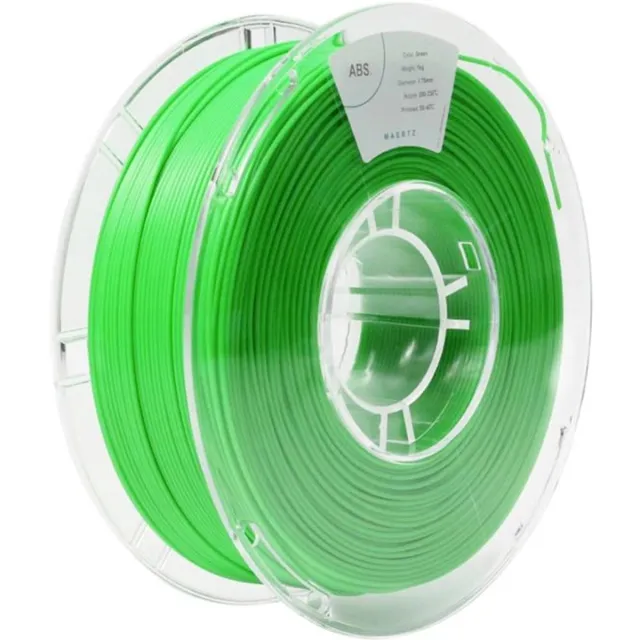 Maertz PMMA-1010-005 PMMA-1010-005 Filament ABS kunststof Chemisch bestendig 1.75 mm 1000 g Groen 1 stuk(s) Kleurloos