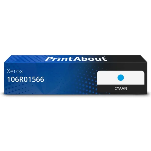 PrintAbout Huismerk Xerox 106R01566 Toner Cyaan Hoge capaciteit