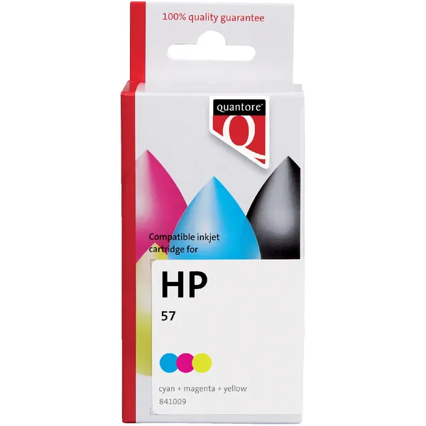 Quantore Inktcartridge Quantore alternatief tbv HP C6657A 57 kleur
