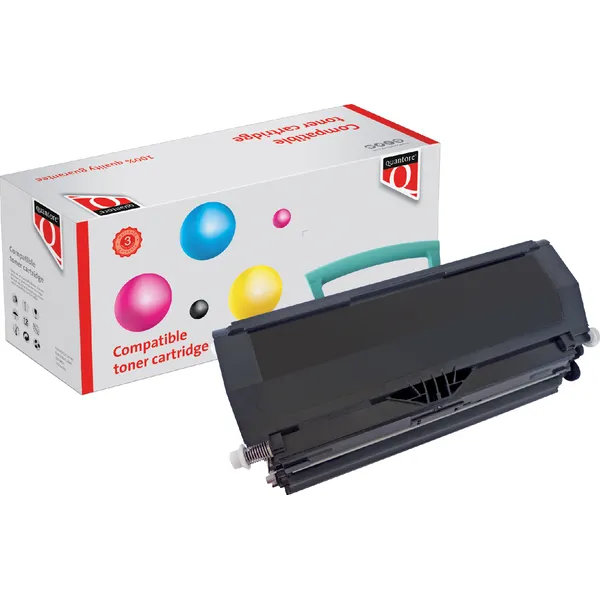 Quantore Tonercartridge Quantore alternatief tbv Lexmark E260A11E zwart