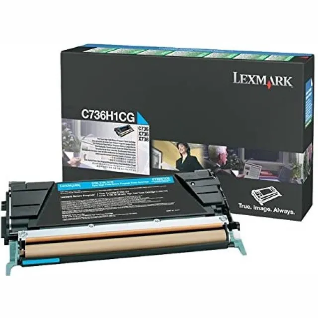 Lexmark Tonercartridge 0C736H1CG Zwart