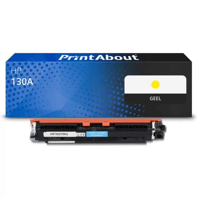 PrintAbout HP 130A (CF352A) toner geel Huismerk
