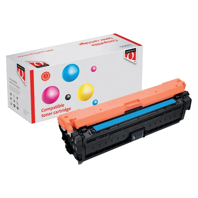 Quantore Tonercartridge Quantore alternatief tbv HP CE271A 650A blauw