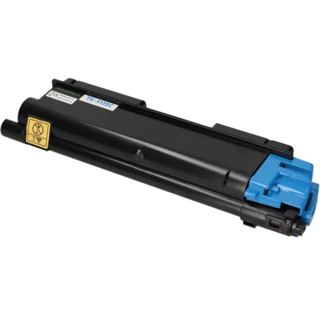 PrintAbout huismerk Toner TK-5135C Cyaan geschikt voor Kyocera
