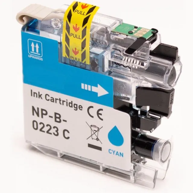 inkmaster huismerk cartridge compatible voor Brother LC223 XL Cyaan 14 ml DCP-J4120DW MFC-J4420DW MFC-J4425DW MFC-J4620DW MFC-J4625DW MFC-J5320DW MFC-J5620DW MFC-J5625DW MFC-J5720DW LC-223 C
