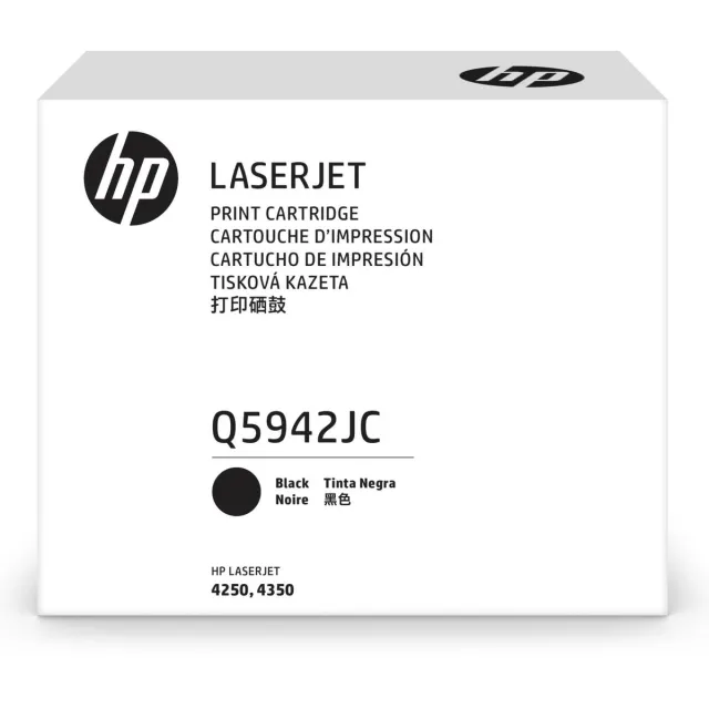 Hp 42J Contract Toner - Black Zwart