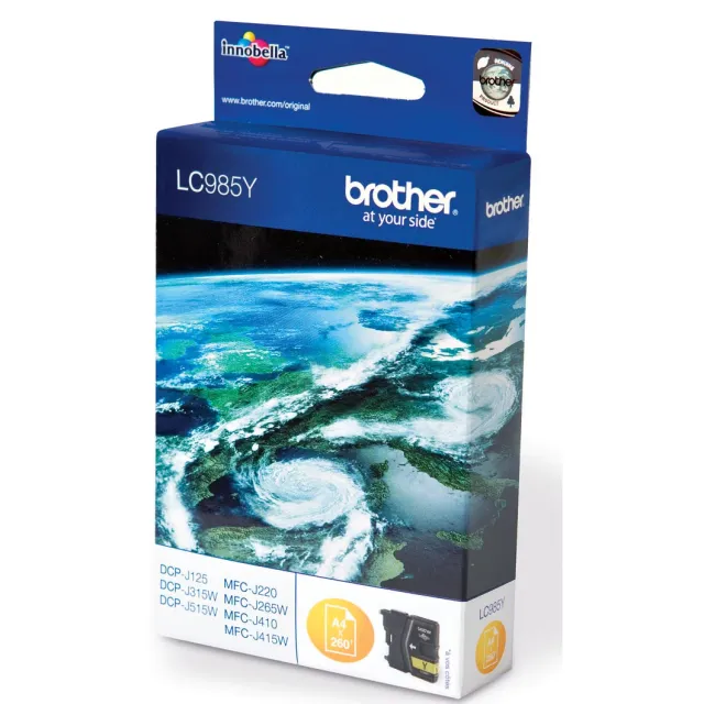 Brother LC-985Y geel inktcartridge