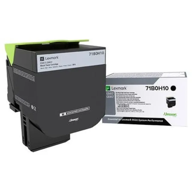 Lexmark 71B0H10 tonercartridge 1 stuk(s) Origineel Zwart