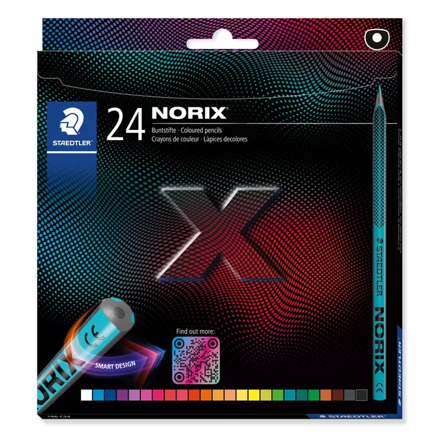 Staedtler Kleurpotlood Staedtler Norix set à 24 kleuren