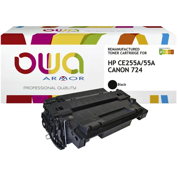OWA Tonercartridge OWA alternatief tbv HP CE255A zwart