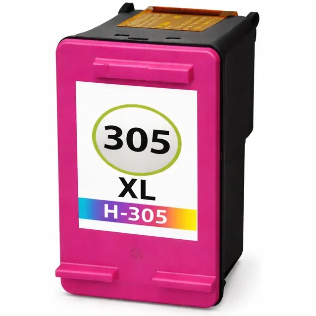 Inktkeuze 305XL Kleur - Huismerk inktcartridge compatible met HP DeskJet 2710 / DeskJet 2720 / DeskJet 2721 / DeskJet 2722 / DeskJet 2723 / DeskJet 2724 / DeskJet Plus 4110 / DeskJet Plus 4120 / DeskJet Plus 4122 / DeskJet Plus 4130 Kleur - Cyaan, Magenta, Geel