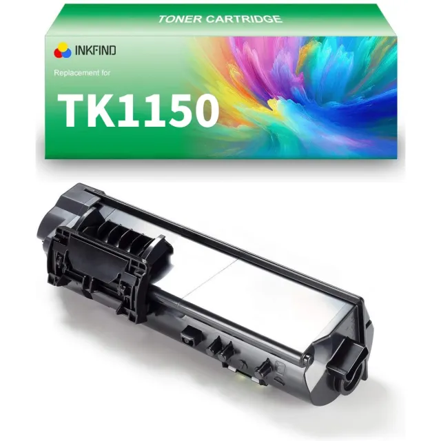 INKFIND TK1150 Zwart tonercartridge van 1 stuk compatibel met Kyocera TK1150 TK-1150 voor Kyocera ECOSYS M2135DN/M2635DN/M2735DW; P2235D/DN/DW 1-pack BK Zwart x1