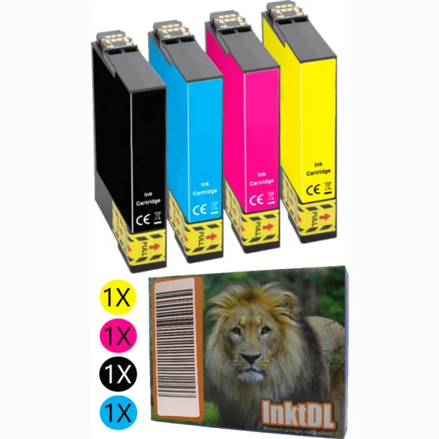 InktDL Huismerk geschikt voor Epson 603XL inktcartridges - XP2100 - XP2150 - XP3100 - XP3150 - XP4100 - XP4150 Multipack 4 Cartridges