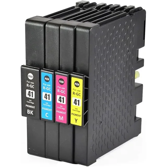 Inktkenners Inktcartridge geschikt voor RICOH GC-41 | 1x Multipack geschikt voor Ricoh SG2010L - SG2100 - SG3100 & Aficio SG3110DN - SG3120BSF - SG7102 Zwart