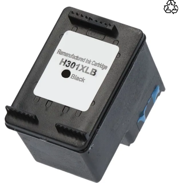 InktDL Huismerk geschikt voor HP 301XL Inktcartridge Zwart - Geschikt voor Envy 4500 - 4504 - 5530 - Deskjet 3050 - 3055 - 2540 - 2050 - CH563EE