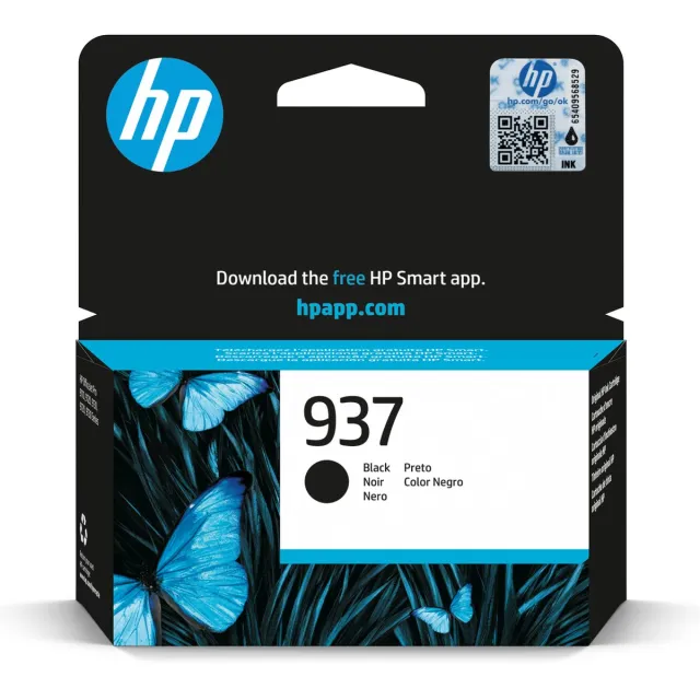 Hp 937 originele zwarte inktcartridge