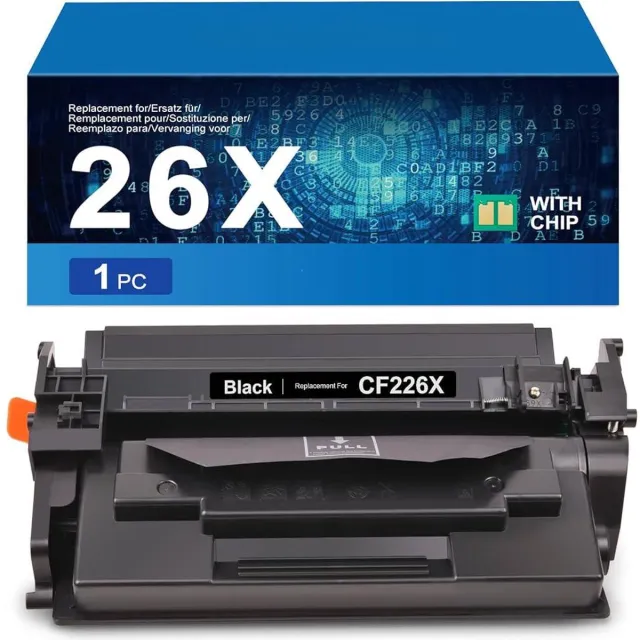 WeCare Geschikt voor HP 26X / CF-226X Toner cartridge Zwart - Geschikt voor HP LaserJet Pro M402DN - M402DNE - M402DW - M402N - M426DW - M426FDN - M426FDW