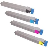 Oki Huismerk OKI C9600 Toners Multipack (Zwart + 3 Kleuren)