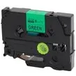 Brother Huismerk Brother TZe-721 Labeltape 9mm Zwart op Groen
